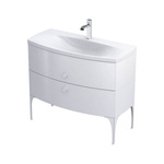 Oristo Umywalka meblowa 102 cm pojedyncza LOUIS biała