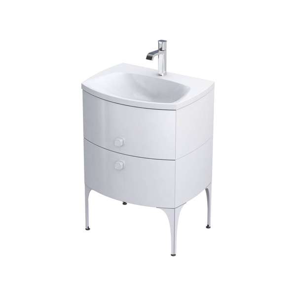 Oristo Umywalka meblowa 62 cm LOUIS biała